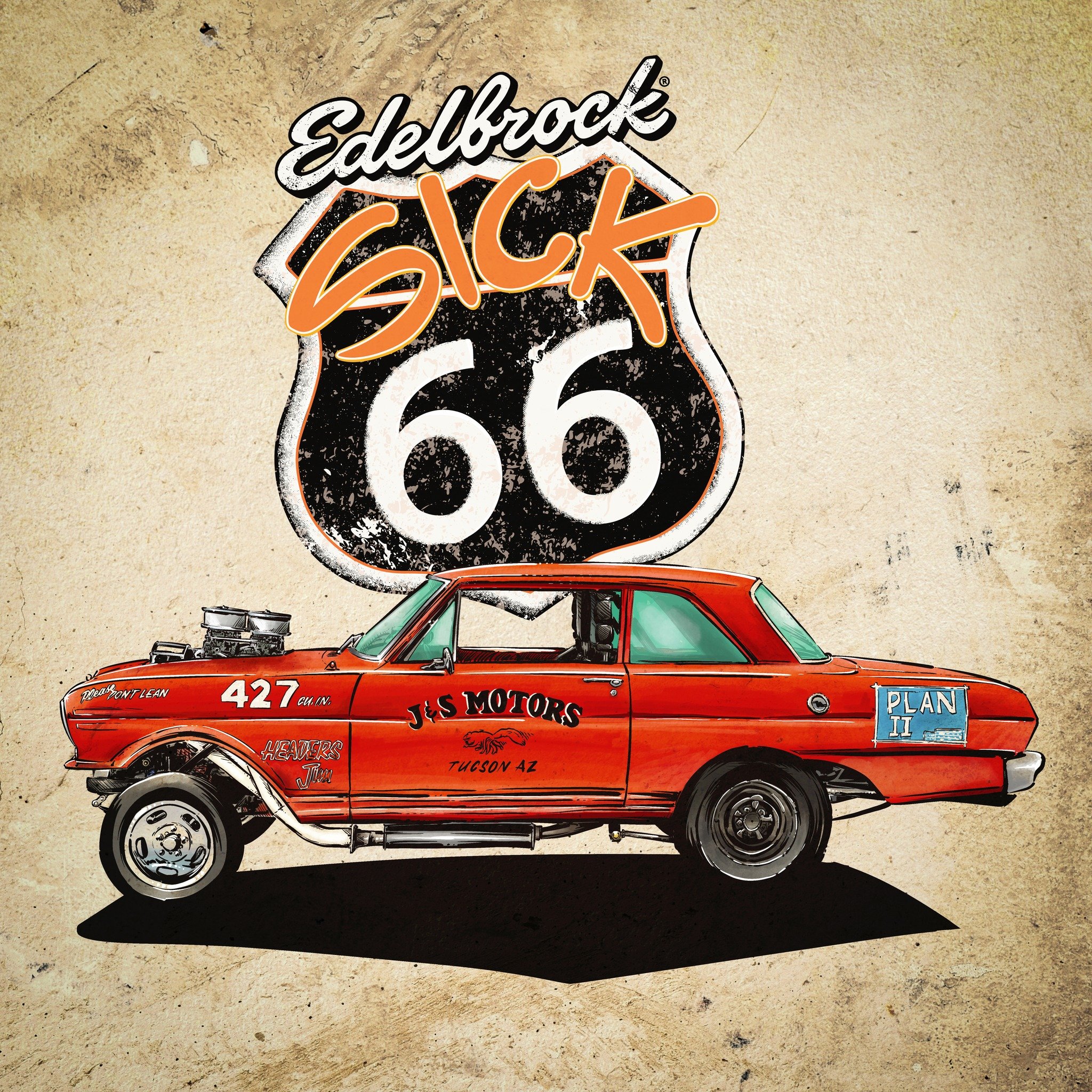 An Epic 1300-Mile Edelbrock Sick 66 Drag-and-Drive Event Starts